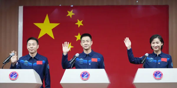神舟十四號(hào)任務(wù),神十四成功對(duì)接空間站,神十四發(fā)射